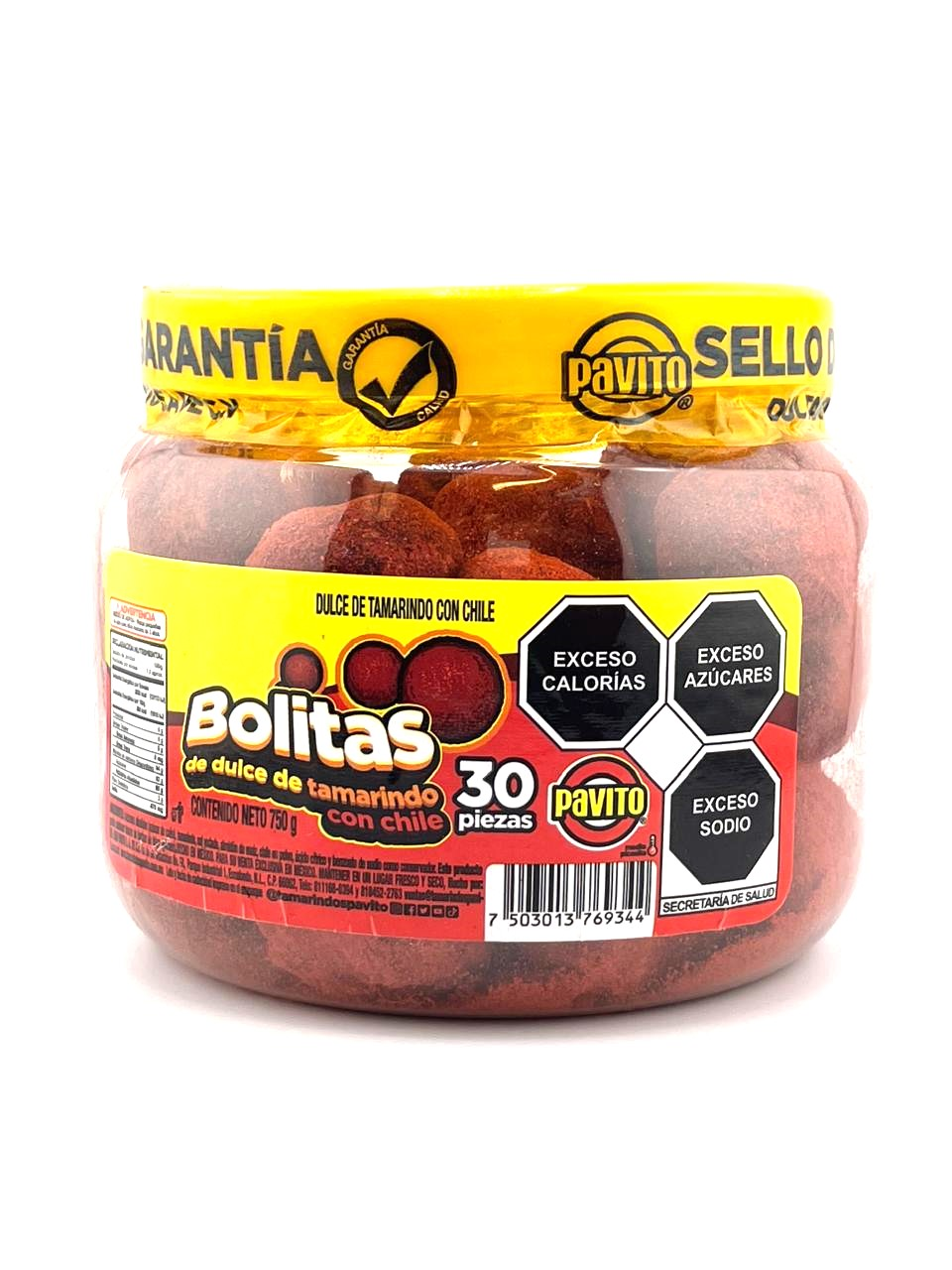 Bolitas de dulce de tamarindo
