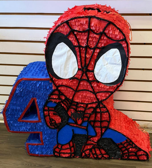 Piñata #4 spiderman personalizada