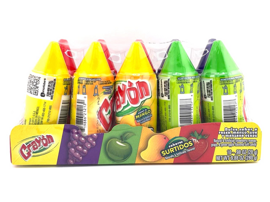 Crayón sabores surtidos