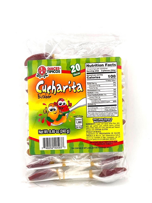 Cucharita bisabor Mango/Sandia