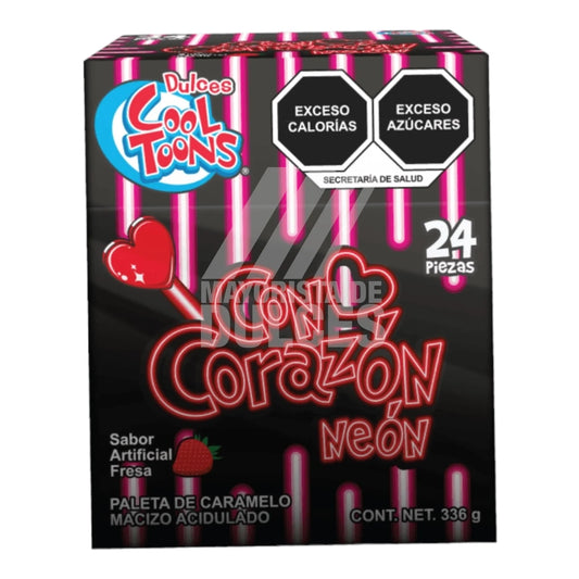 Con corazón Neón