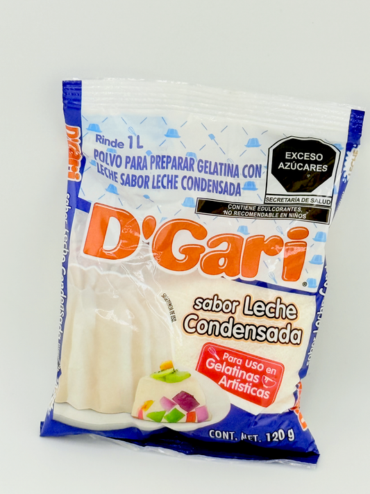 D'Gari Gelatina sabor leche condensada