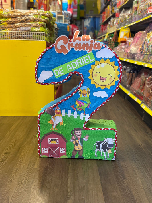 Piñata #2 personalizada: Granja de Zenon