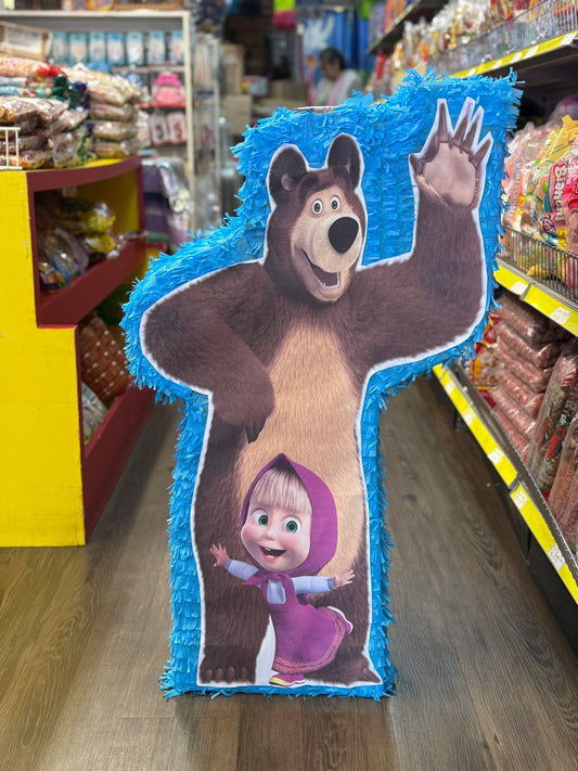 Piñata Masha y el Oso