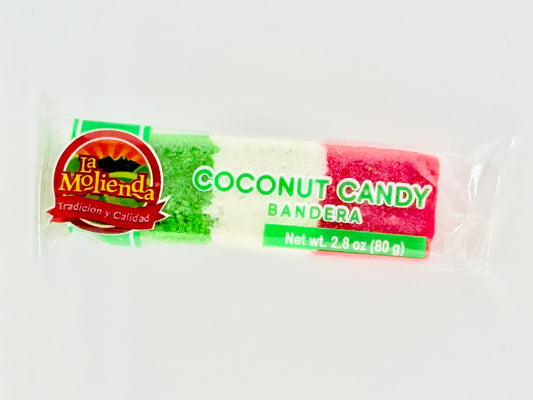 Bandera de caramelo de coco