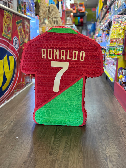 Piñata Ronaldo personalizada
