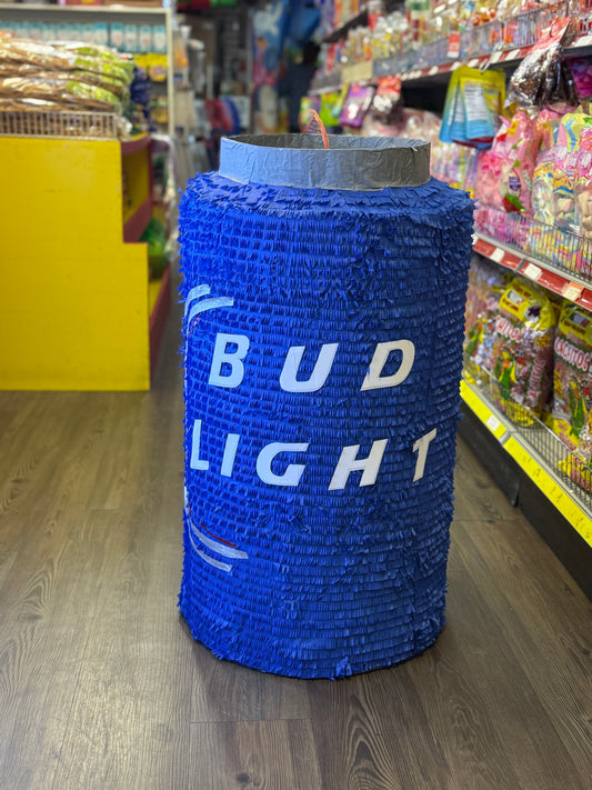 Piñata Bud Light lata