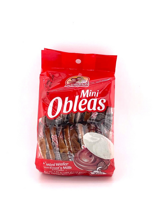 Mini Obleas con Cajeta