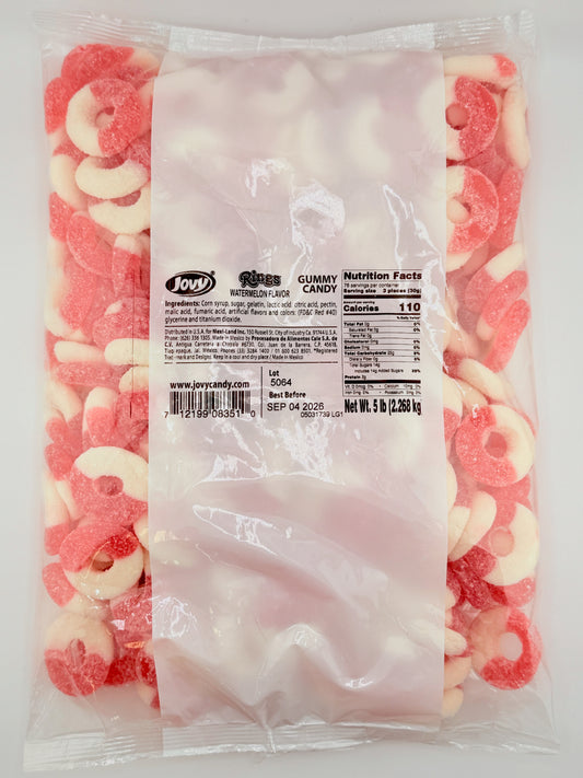 Gomitas de aro de sandia 5 lbs