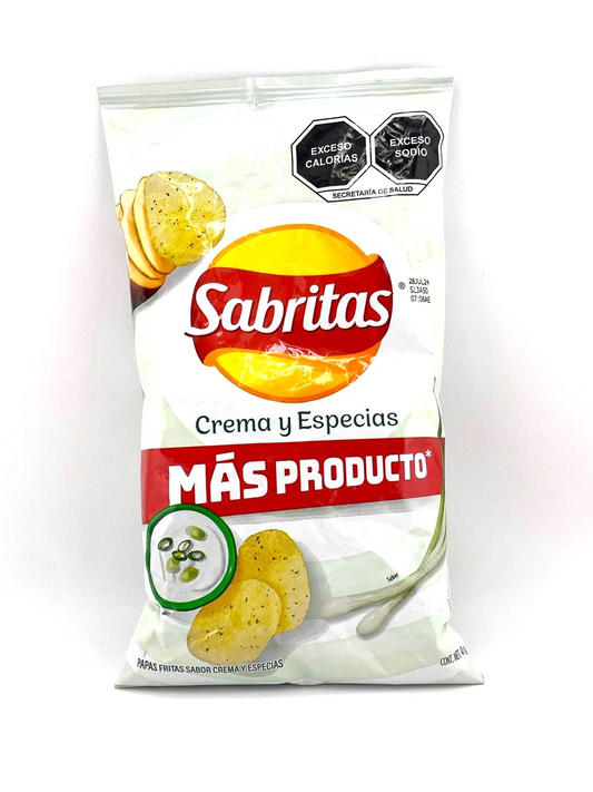 Sabritas crema y especias