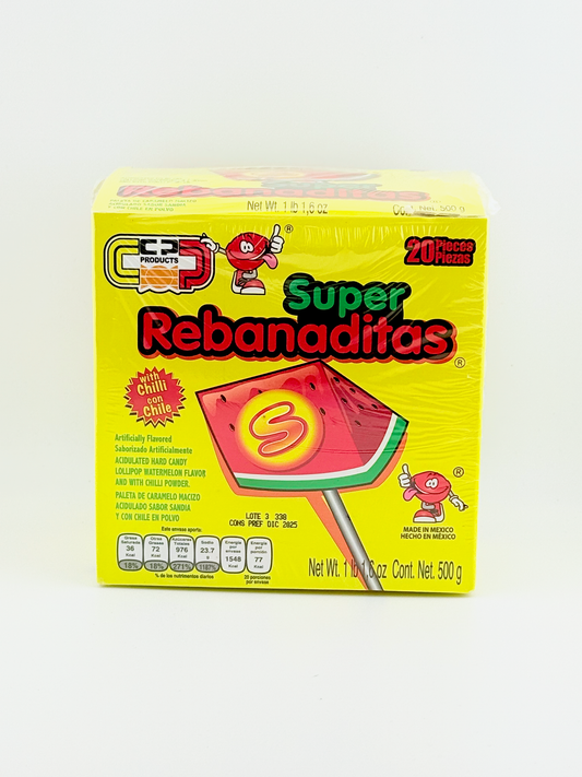 Super rebanaditas 20pz
