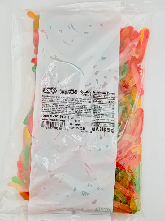 Gomitas de gusano 5 lbs